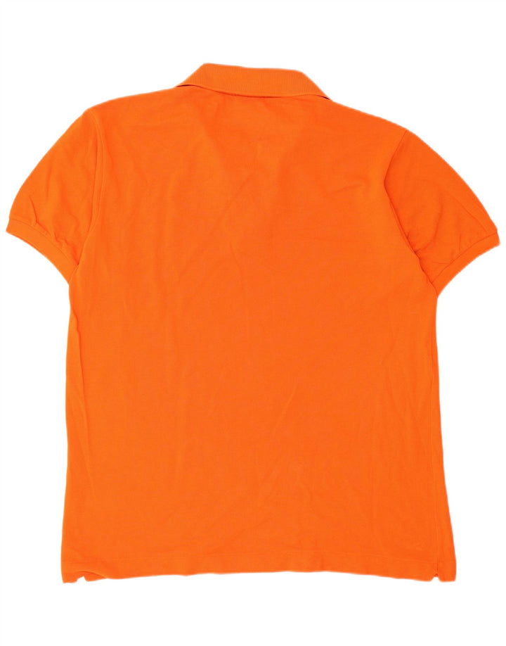 Ανδρικό πουκάμισο Polo Lacoste, Μέγεθος 4, Βαμβακερό μεσαίο πορτοκαλί