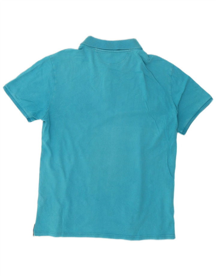 Champion Ανδρικό πουκάμισο Polo Easy Fit μεγάλο μπλε βαμβακερό