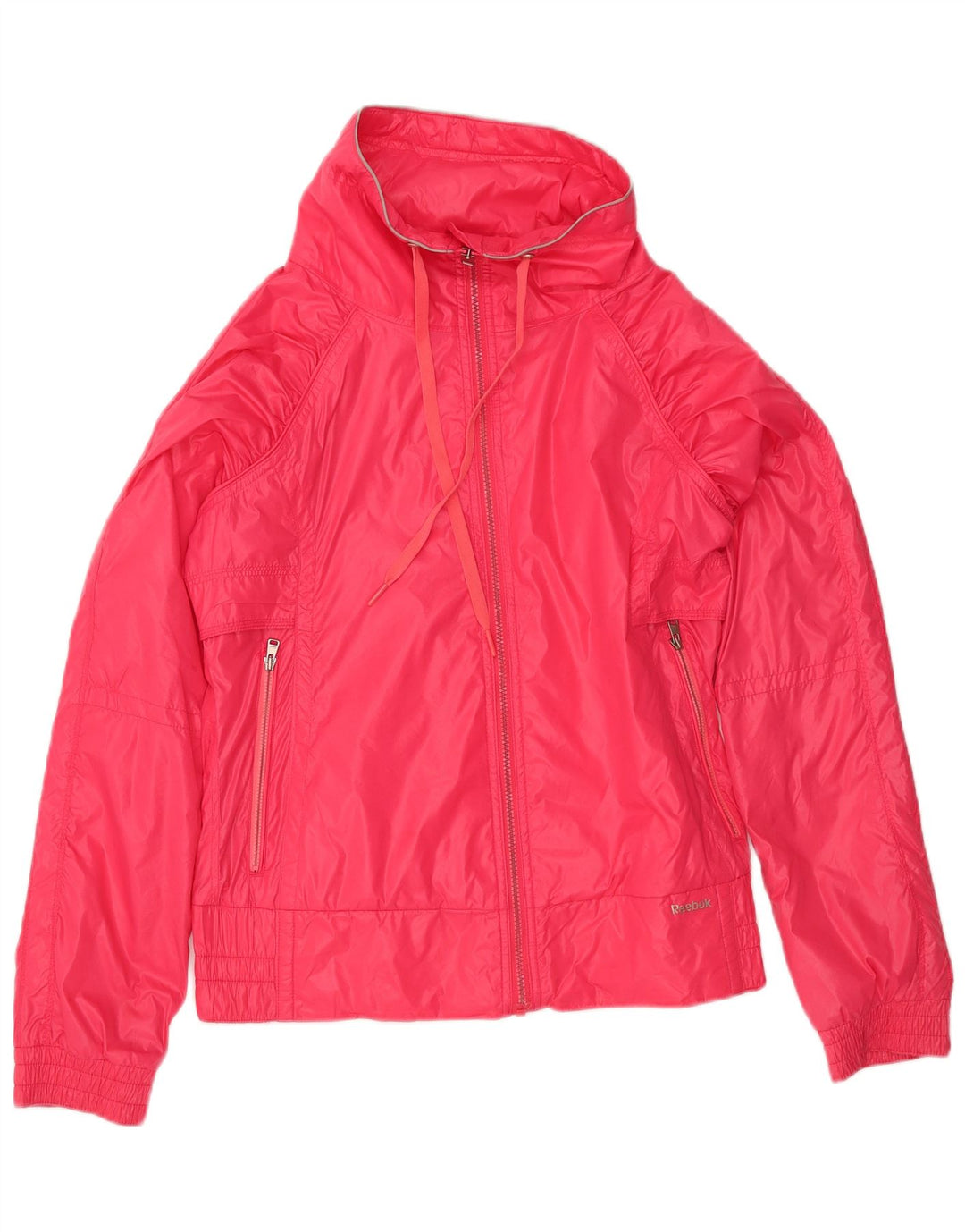 Γυναικεία αθλητική φόρμα REEBOK Top Jacket UK 14 Medium Pink Polyester