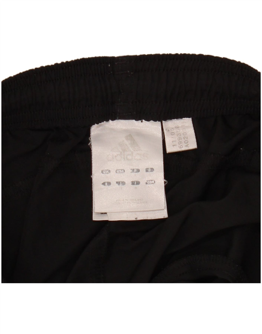 Ανδρικό αθλητικό σορτς ADIDAS Μικρό μαύρο πολυεστέρα
