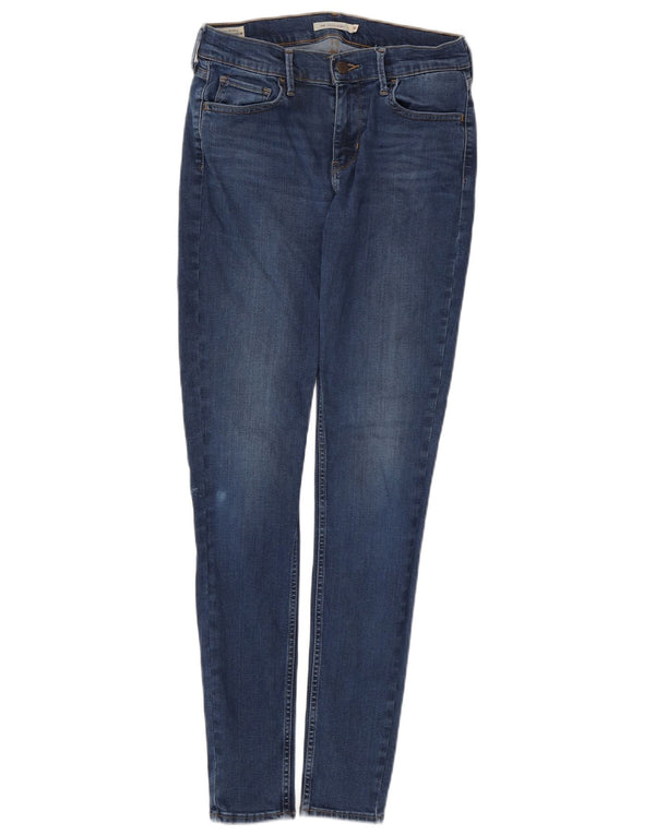 LEVI'S Γυναικείο 710 Super Skinny Jeans W30 L31 Μπλε βαμβακερό