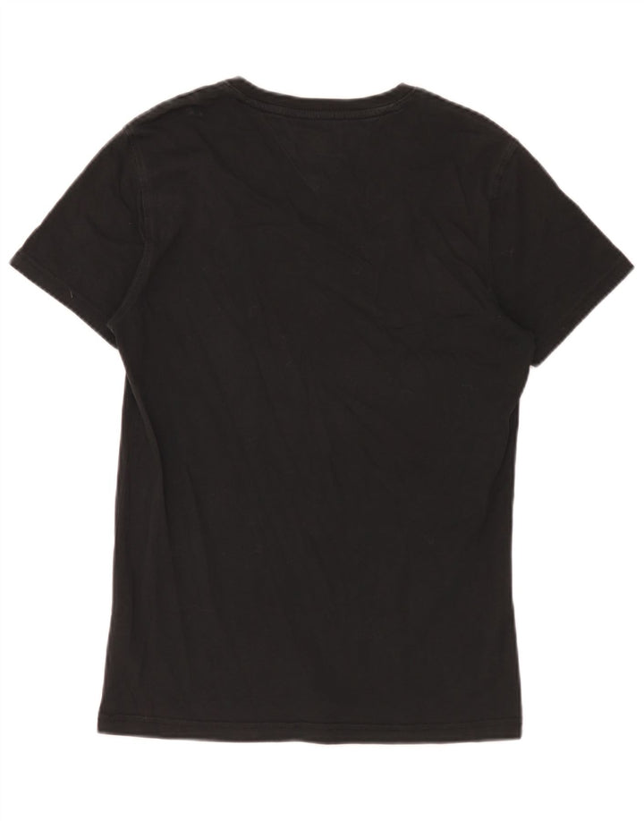 Ανδρικό T-Shirt Tommy Hilfiger Top Μικρό μαύρο βαμβακερό