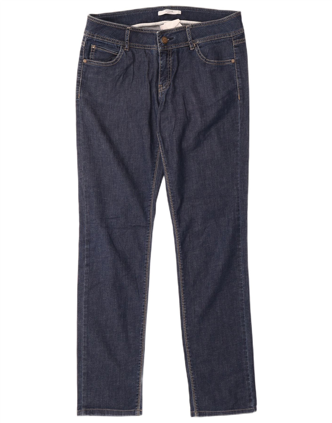 Marella Γυναικείο Slim Jeans UK 10 Small W28 L30 Blue Cotton