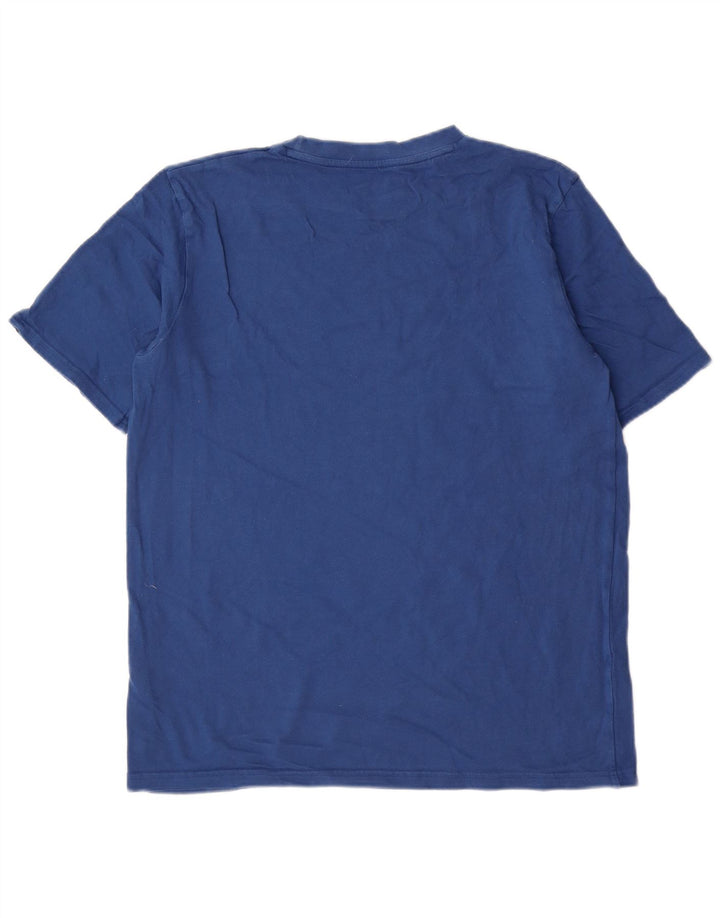 Ανδρικό T-Shirt Berghaus Top μεγάλο μπλε βαμβακερό