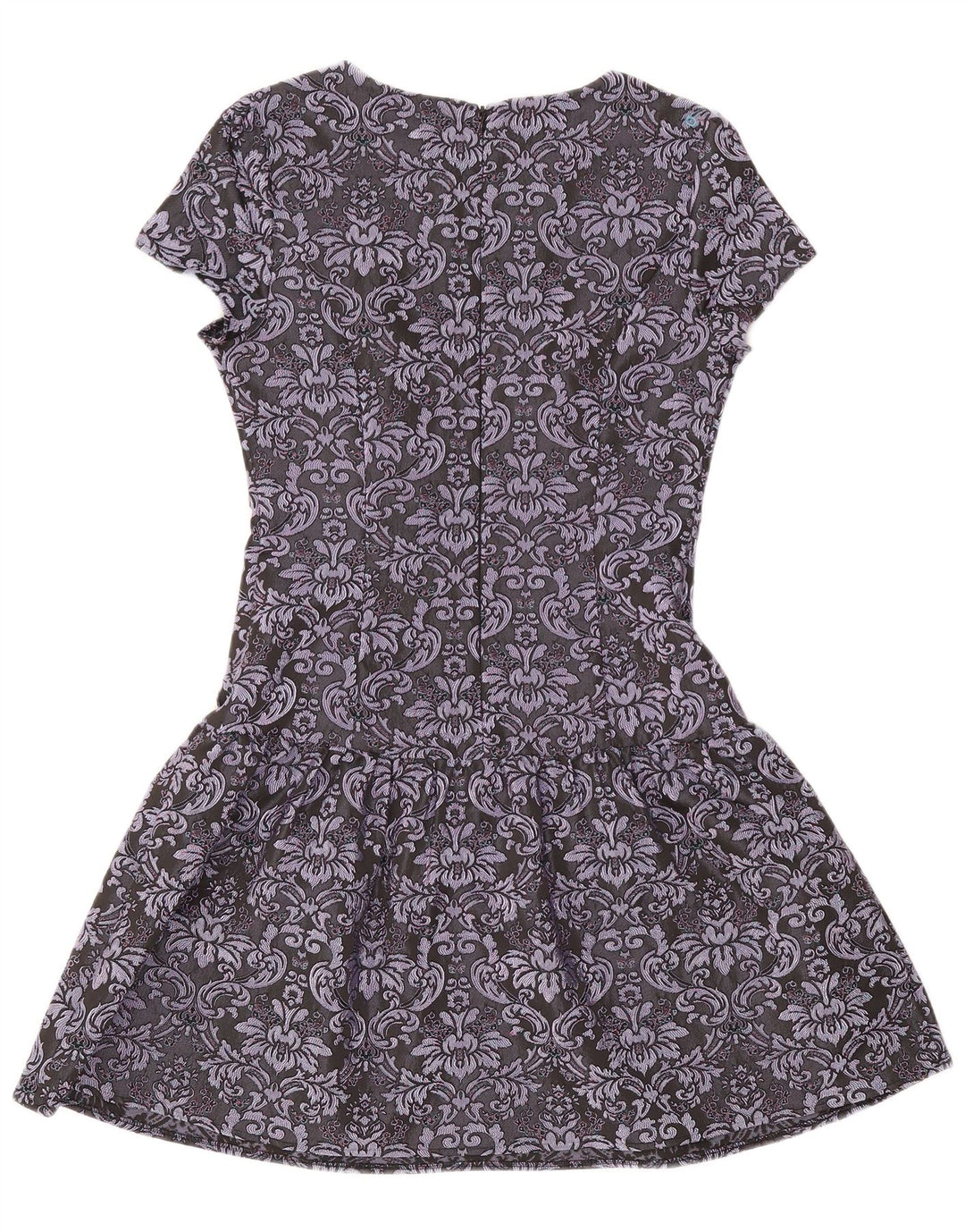 Γυναικείο φόρεμα Monsoon A-Line UK 10 Small Grey Paisley Polyester