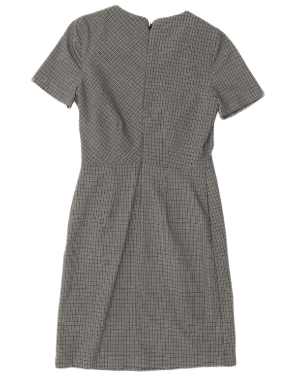 Επόμενο γυναικείο φόρεμα με θήκη UK 6 XS Grey Houndstooth