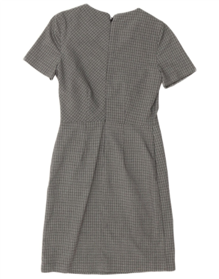Επόμενο γυναικείο φόρεμα με θήκη UK 6 XS Grey Houndstooth