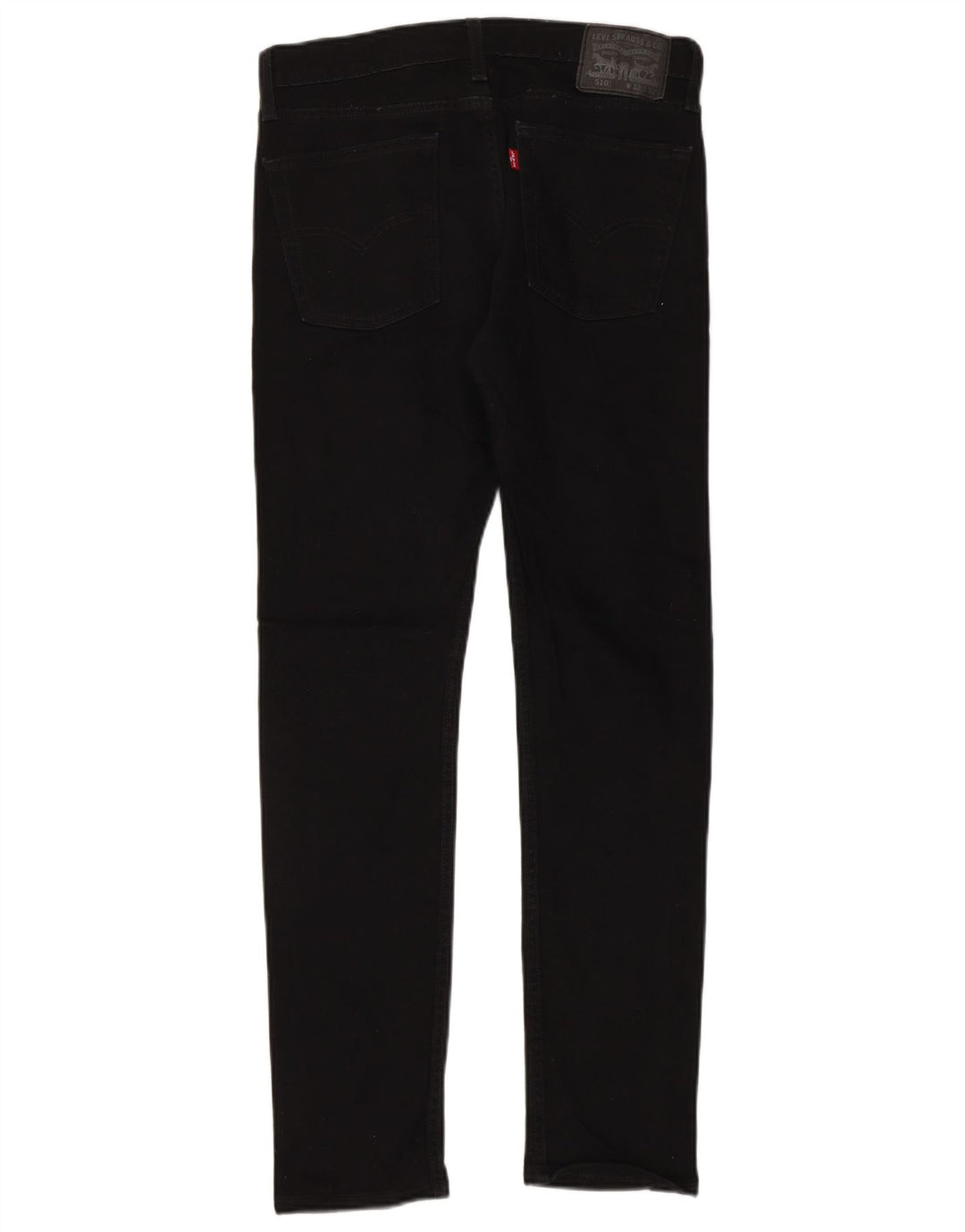 Levi's Mens 510 Skinny Jeans W32 L32 Μαύρο βαμβακερό