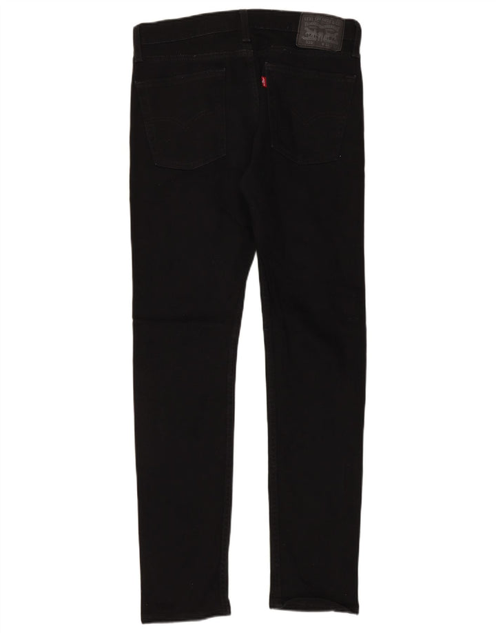 Levi's Mens 510 Skinny Jeans W32 L32 Μαύρο βαμβακερό