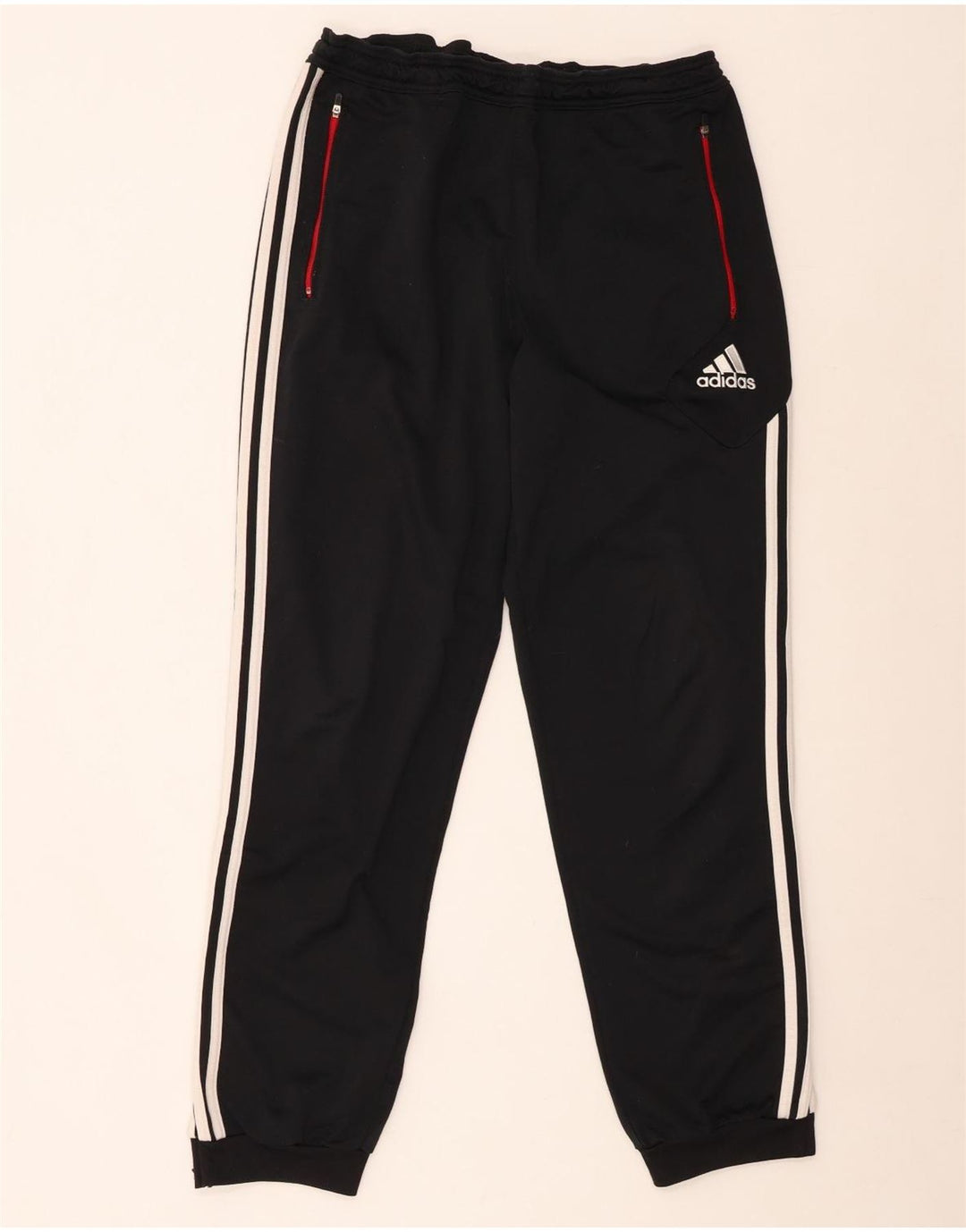 Ανδρική φόρμα ADIDAS Παντελόνι Joggers UK 44/46 μεγάλο μαύρο πολυεστέρα