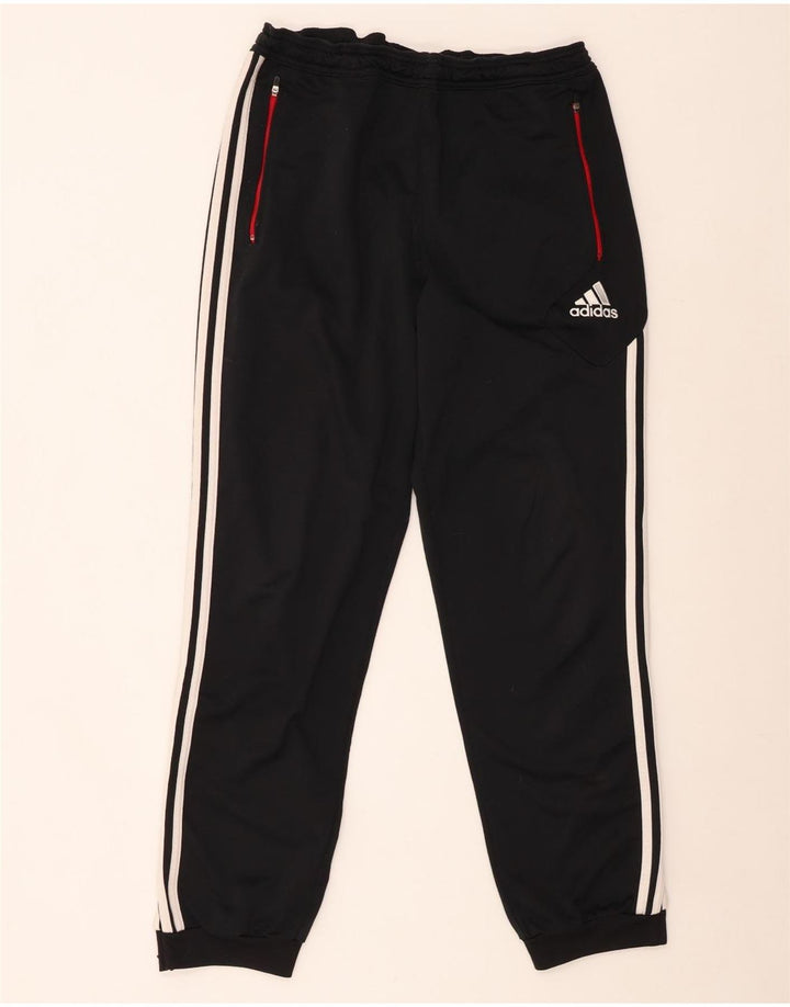 Ανδρική φόρμα ADIDAS Παντελόνι Joggers UK 44/46 μεγάλο μαύρο πολυεστέρα