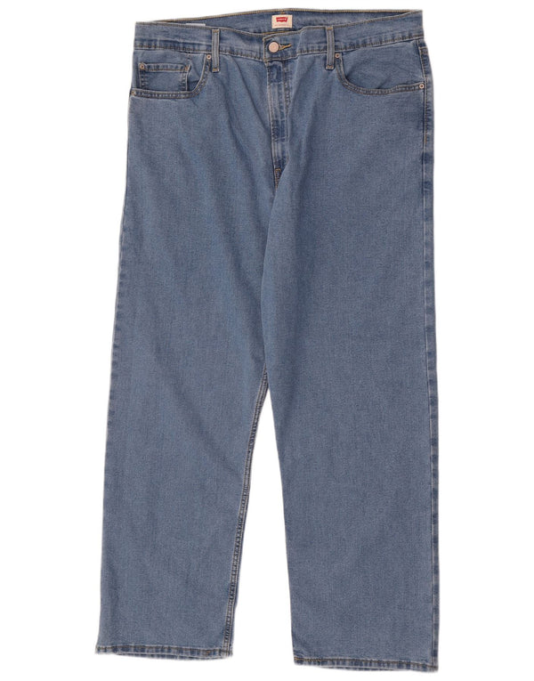 Ανδρικό τζιν Levi's Straight W34 L28 Blue Cotton