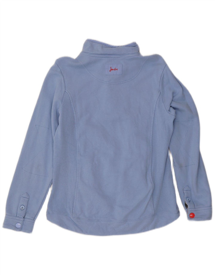 Γυναικείο φούτερ Joules με λαιμόκοψη Jumper UK 12 μεσαίο μπλε βαμβακερό