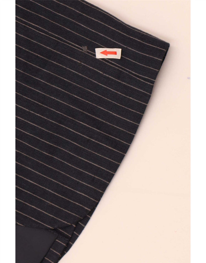 Marks & Spencer Ανδρικό σακάκι 2 κουμπιών UK 34 XS Navy Blue Pinstripe