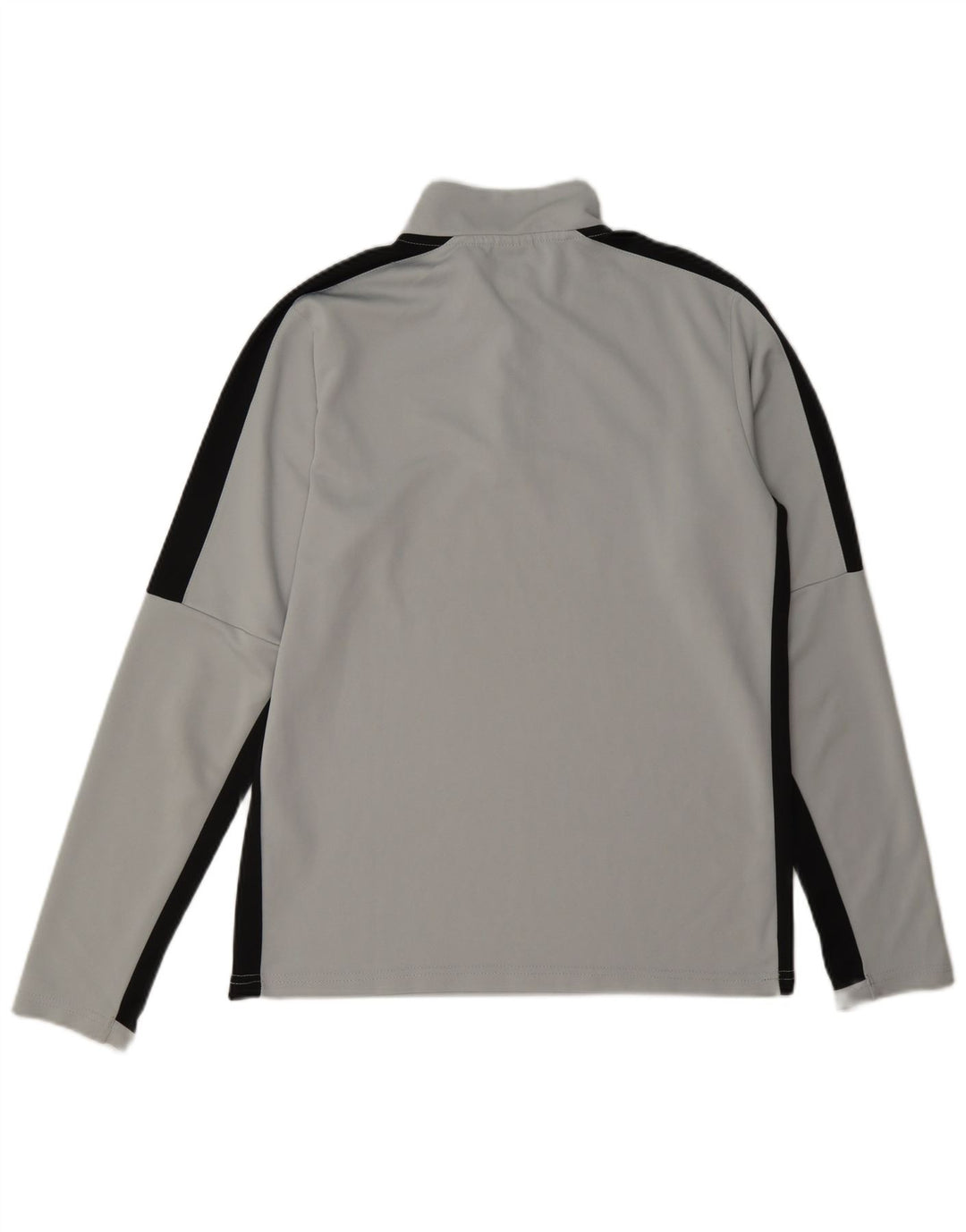 Ανδρική φόρμα Nike Dri Fit με φερμουάρ πουλόβερ στο επάνω μέρος, μικρό γκρι χρώμα