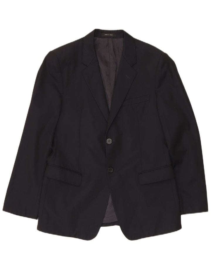 Emporio Armani Ανδρική φόρμα 2 κουμπιών IT 50 Large W35 L30 Navy Blue