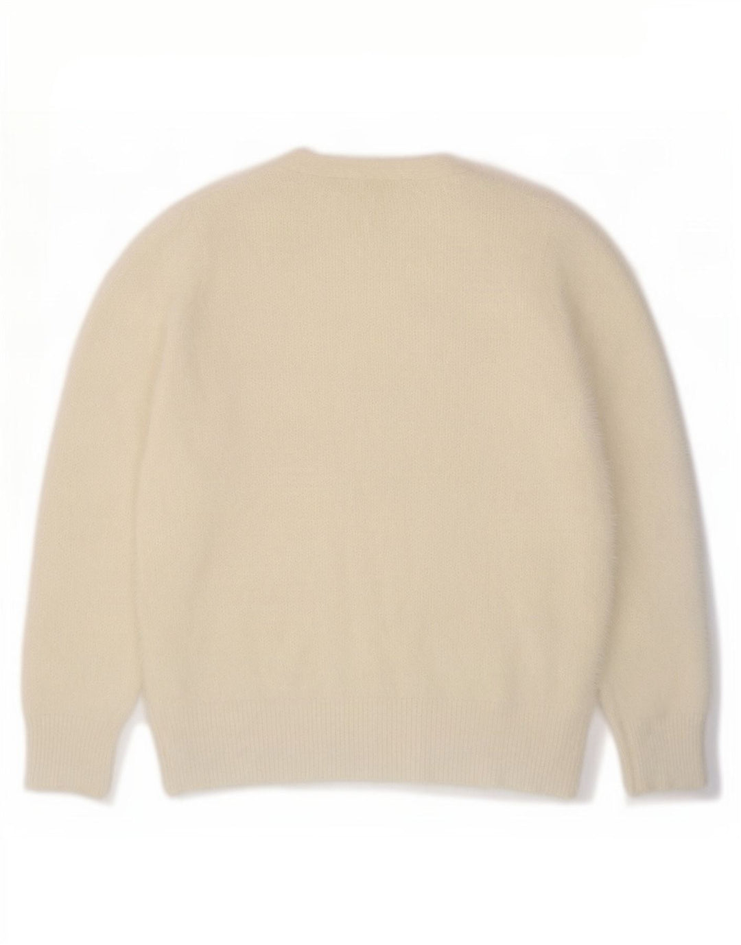 Marks & Spencer Γυναικείο πουλόβερ με λαιμόκοψη UK 16 Large Off White