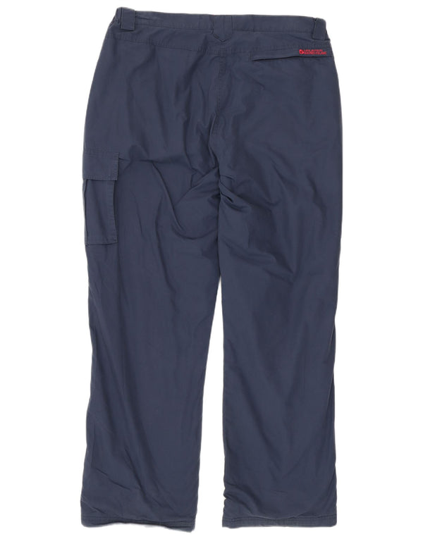 Mountain Warehouse Γυναικεία Παντελόνια Cargo UK 14 Large W32 L30 Navy Blue