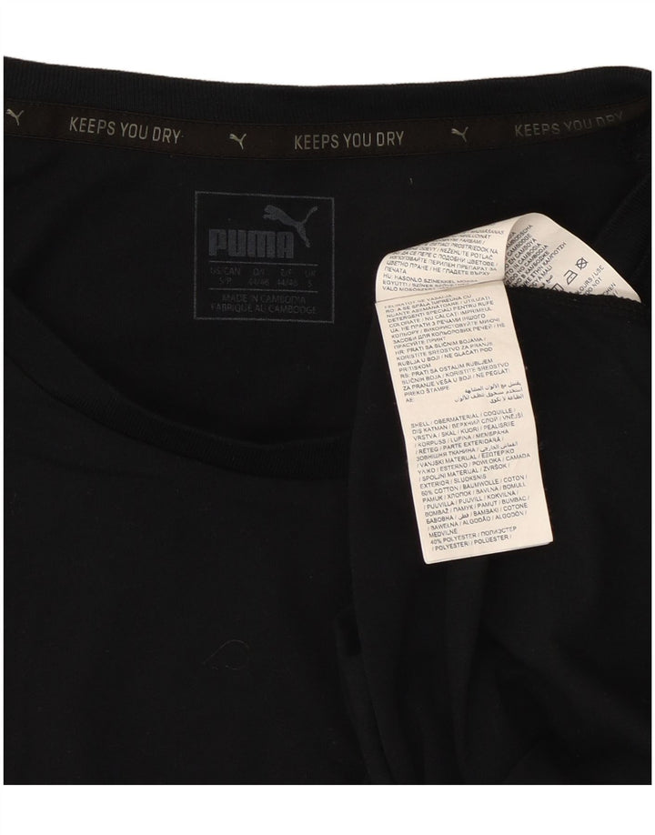 Ανδρικό T-Shirt Puma Top Μικρό μαύρο βαμβακερό