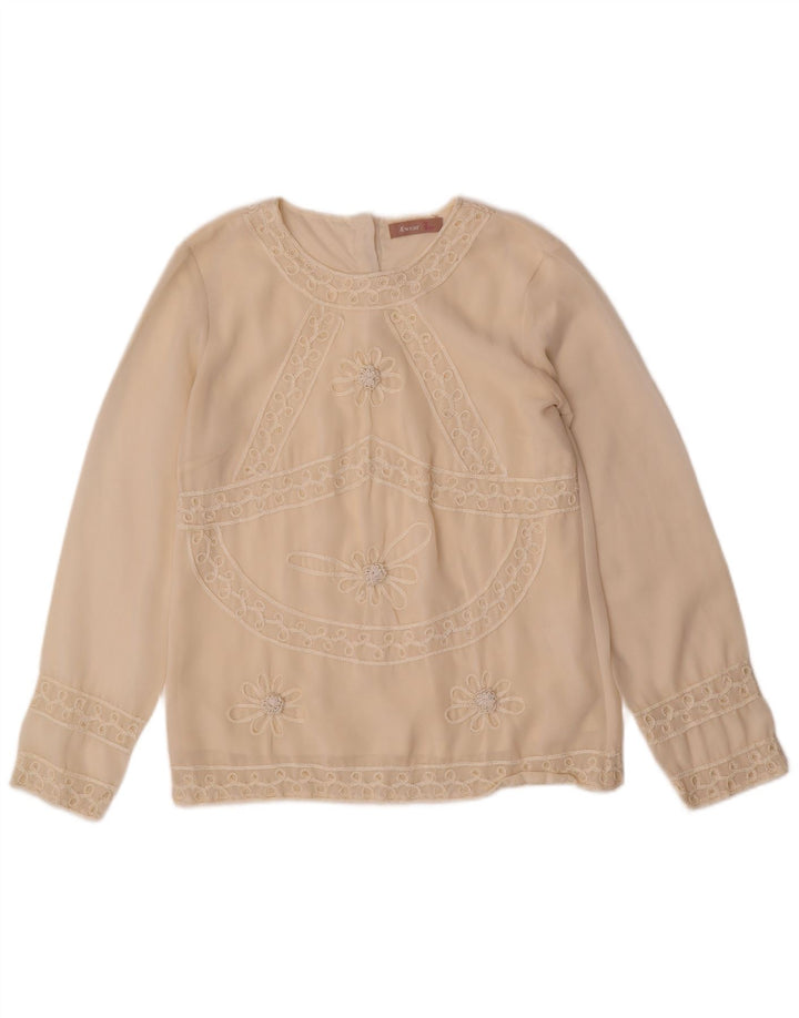 Γυναικεία μακρυμάνικη μπλούζα Awear UK 10 Small Off White Polyester