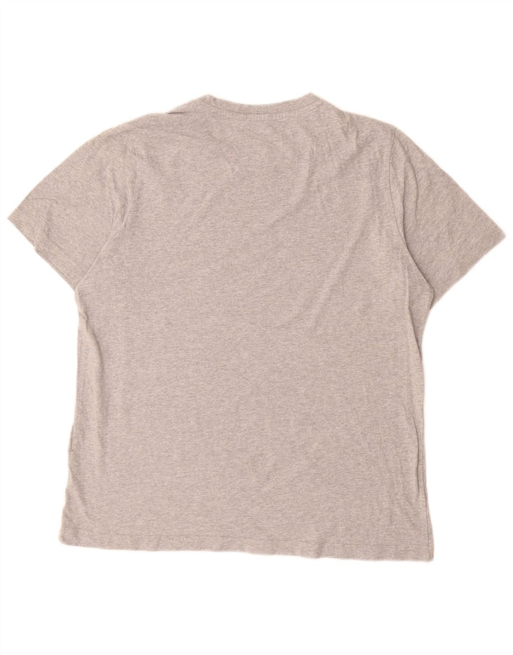 Ανδρικό γραφικό T-Shirt Adidas Top Medium Grey