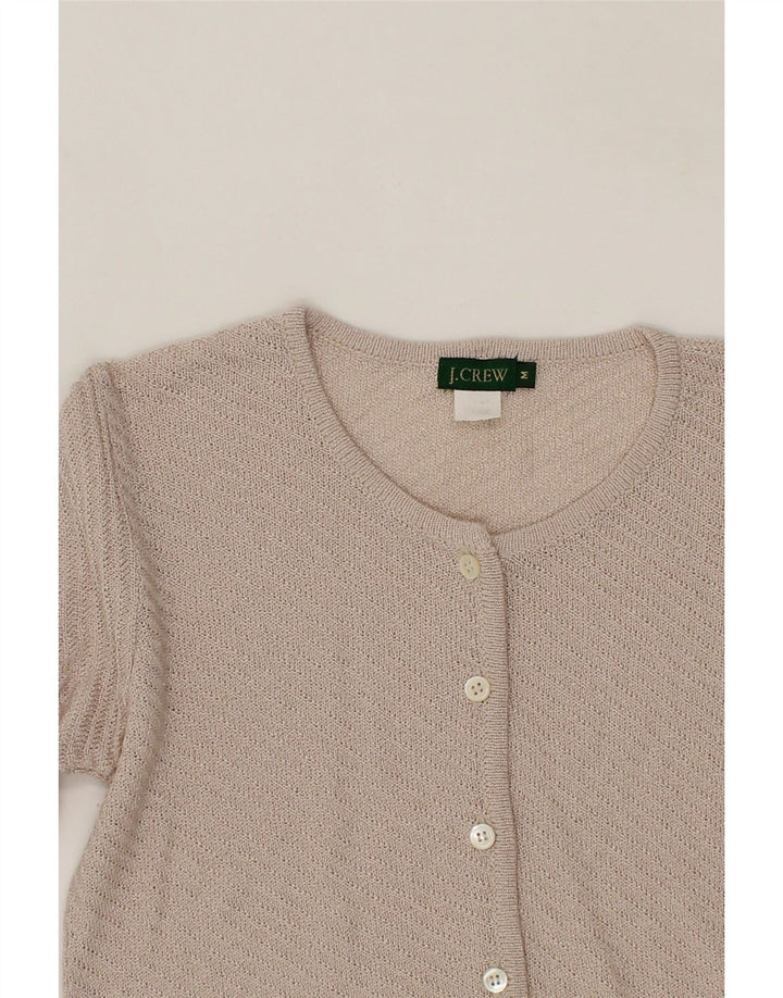 J. CREW Womens Crop Cardigan Sweater UK 12 Medium Grey Vintage J. Crew and Second-Hand J. Crew from Messina Hembry 