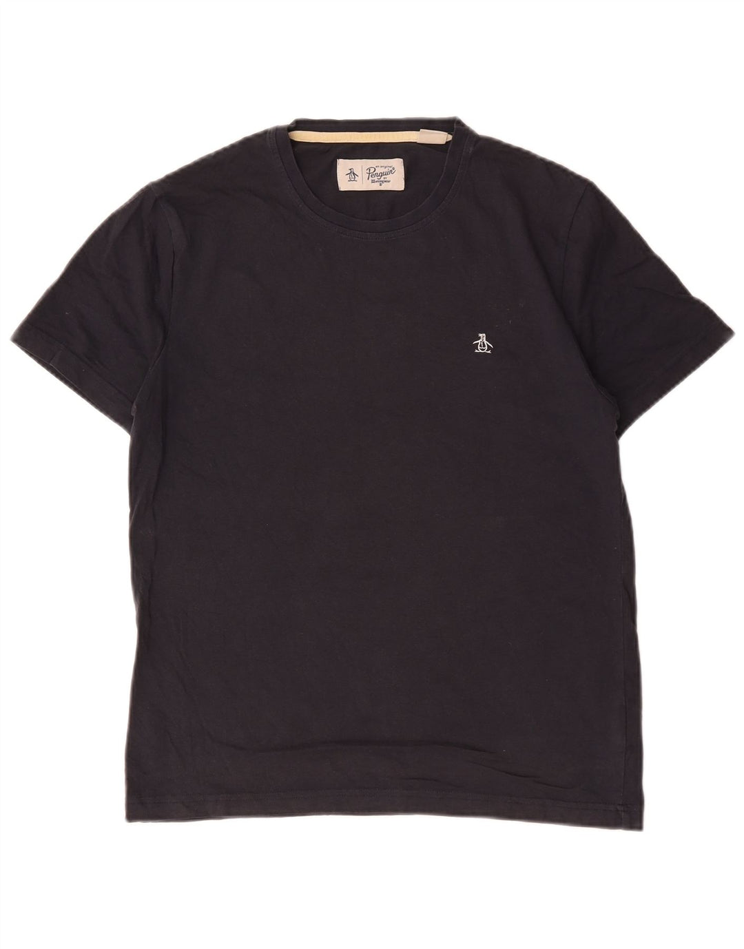 Ανδρικό T-Shirt Penguin Top από μεσαίο μπλε ναυτικό βαμβακερό
