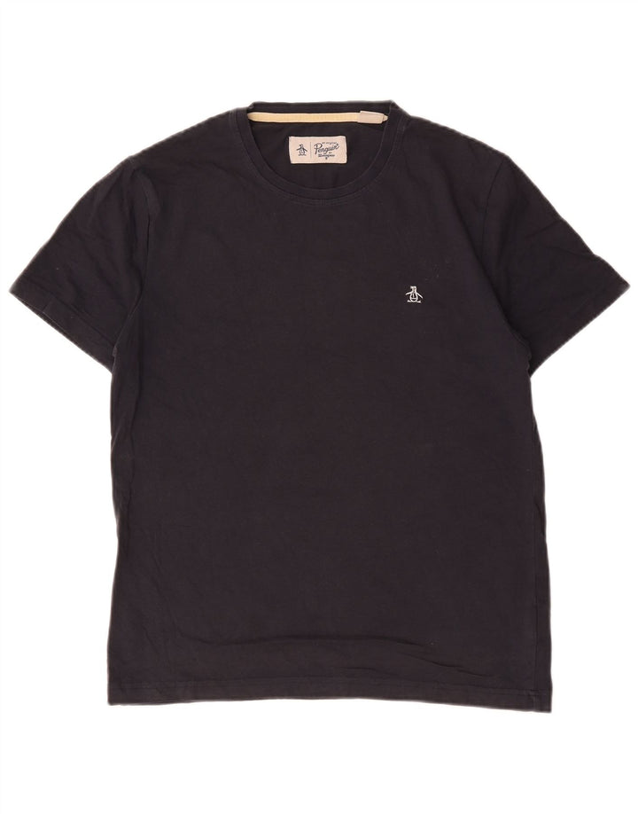Ανδρικό T-Shirt Penguin Top από μεσαίο μπλε ναυτικό βαμβακερό