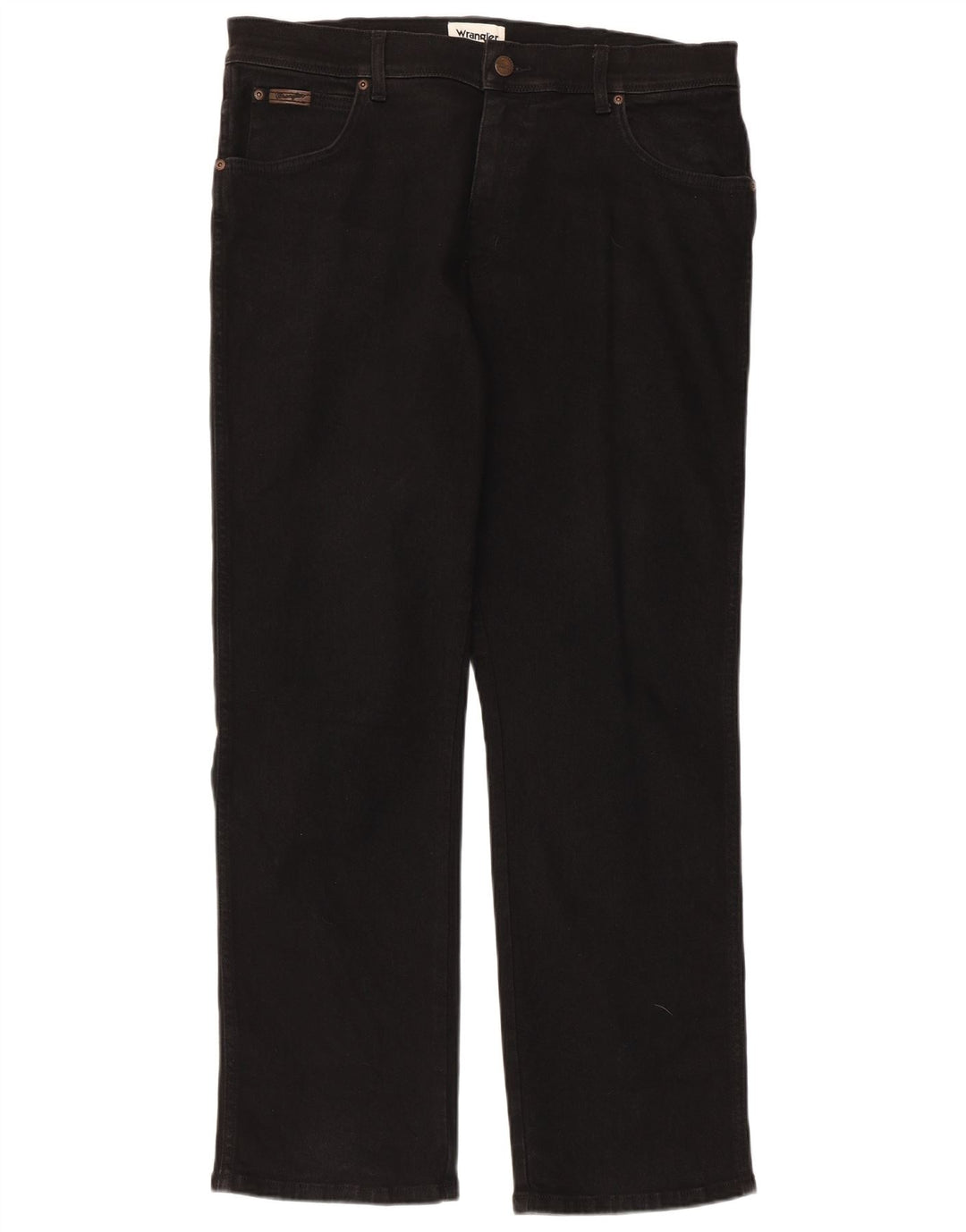 Wrangler Ανδρικό Texas Straight Jeans W36 L30 Μαύρο βαμβακερό