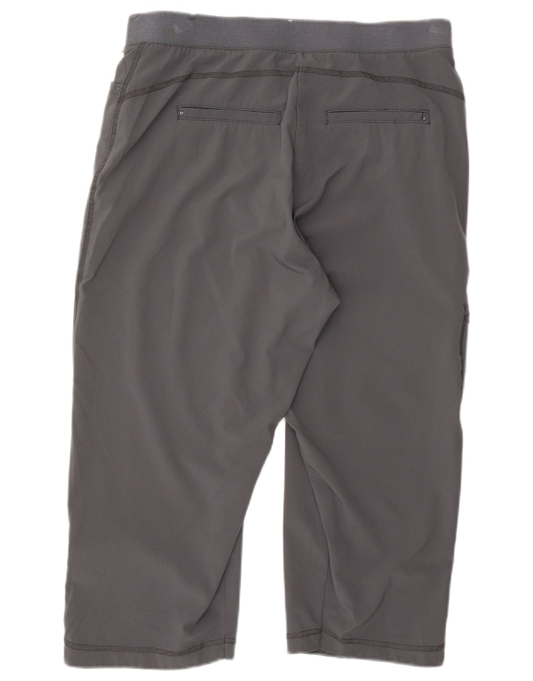 LEE Γυναικείο Παντελόνι Κάπρι Χαλαρής Εφαρμογής US 8 Medium W30 L20 Grey Polyester