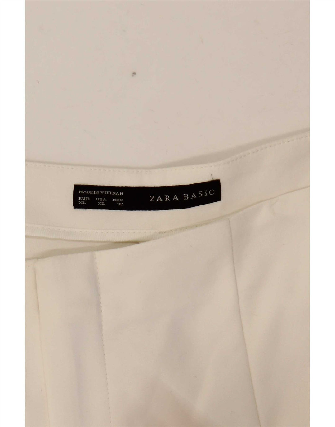 Zara Γυναικείο Bootcut Casual Παντελόνι XL W32 L32 Λευκό