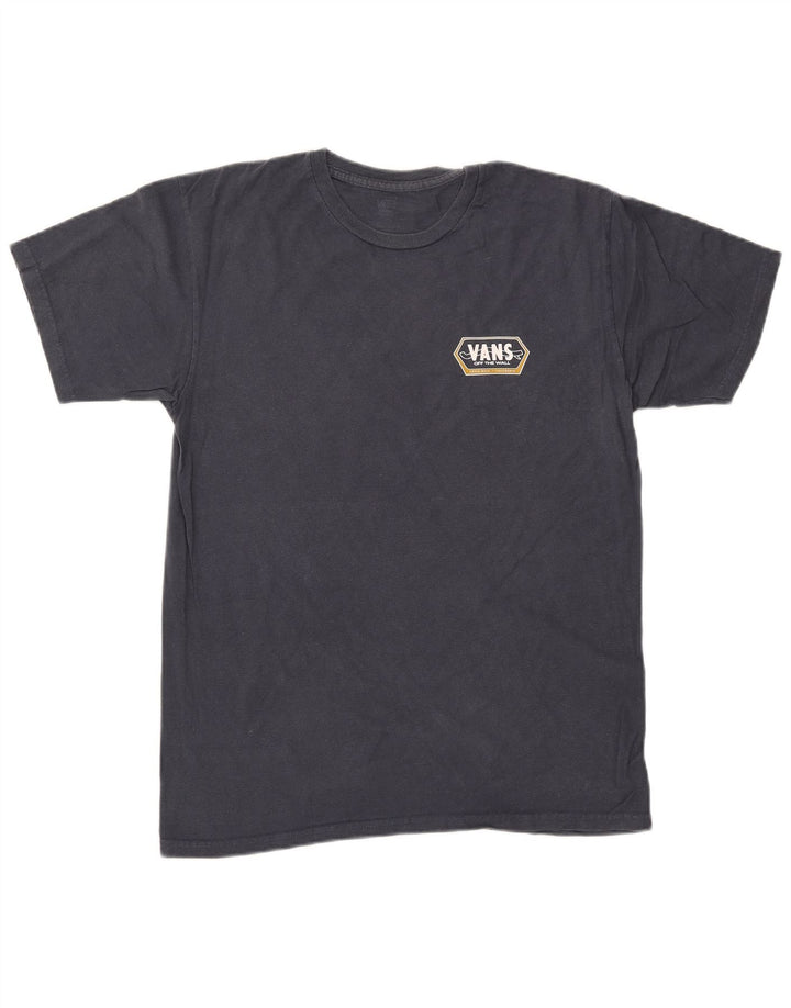Ανδρικό γραφικό T-Shirt VANS Top Medium Navy Blue