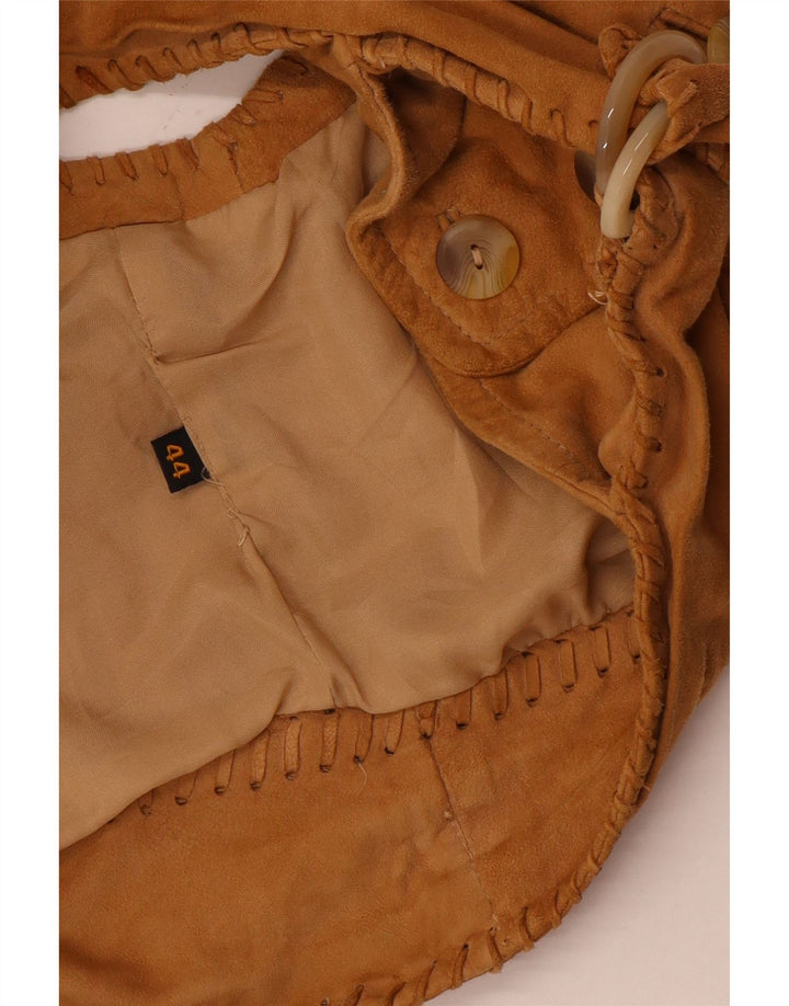Vintage Γυναικείο Σουέντ Γιλέκο IT 44 Medium Beige