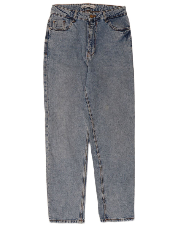Zara Γυναικείο τζιν κωνικό EU 38 Small W28 L27 Blue