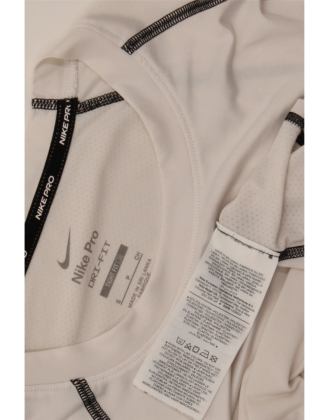 Ανδρικό T-Shirt Nike με γραφικό Dri Fit, μικρό λευκό πολυεστέρα