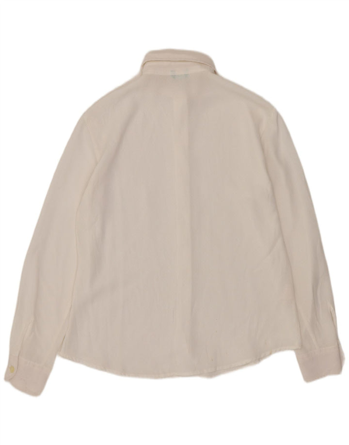Γυναικείο πουκάμισο Benetton UK 12 Medium White