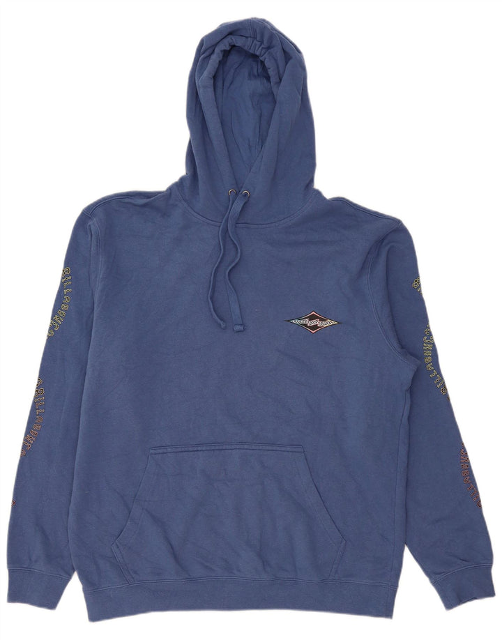 Ανδρικά γραφικά κουκούλα Billabong Large Blue