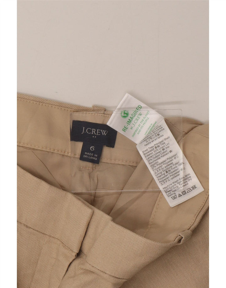J. CREW Γυναικείο Σορτς Chino US 6 Medium W28 Μπεζ βαμβακερό