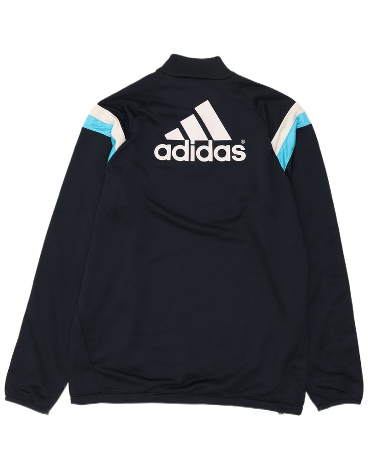 Adidas Ανδρική φόρμα με γραφικό πουλόβερ Chelsea FC Top Medium Navy Blue