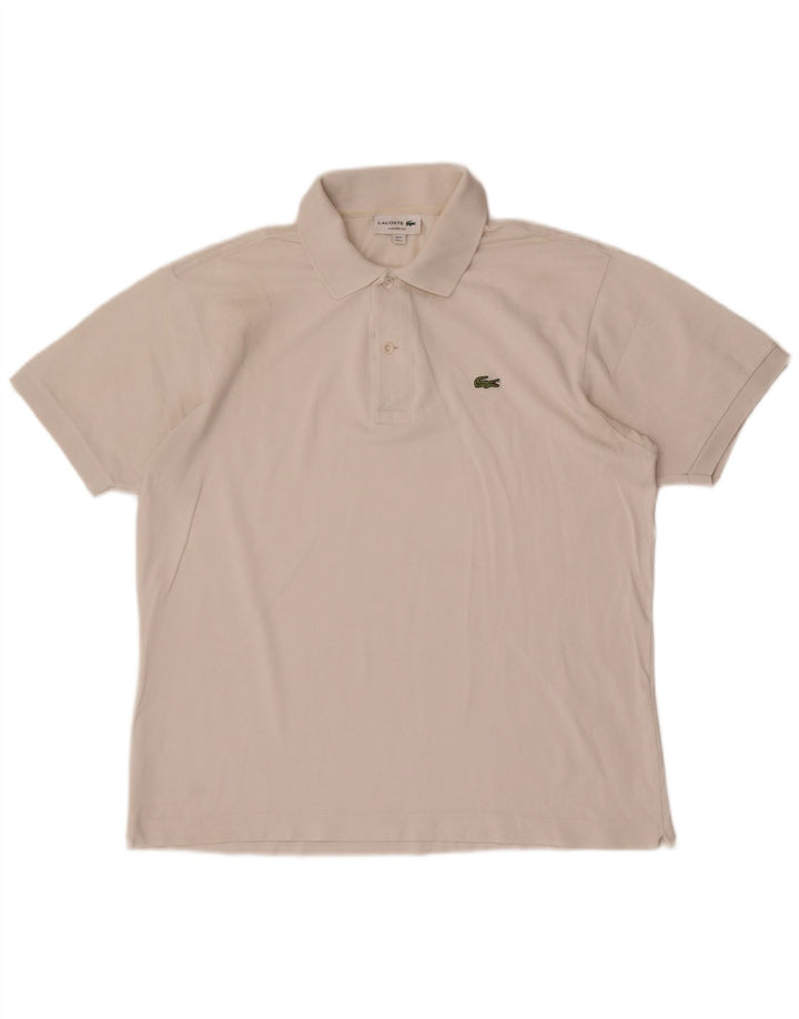 Ανδρικό πουκάμισο Lacoste Classic Fit Polo μέγεθος 5 μεγάλο λευκό