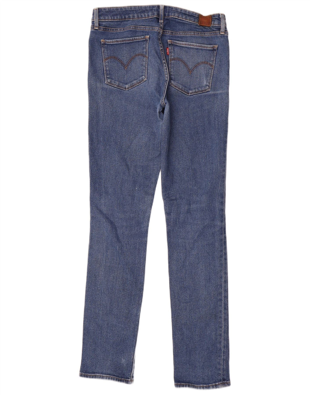 Levi's Womens 712 Slim Jeans W29 L32 Blue Cotton