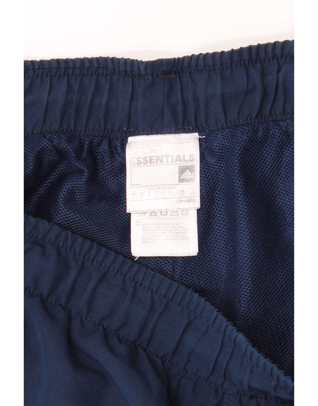 Adidas Ανδρικό Αθλητικό Σορτς Μεγάλο Μπλε Navy Polyester Sports