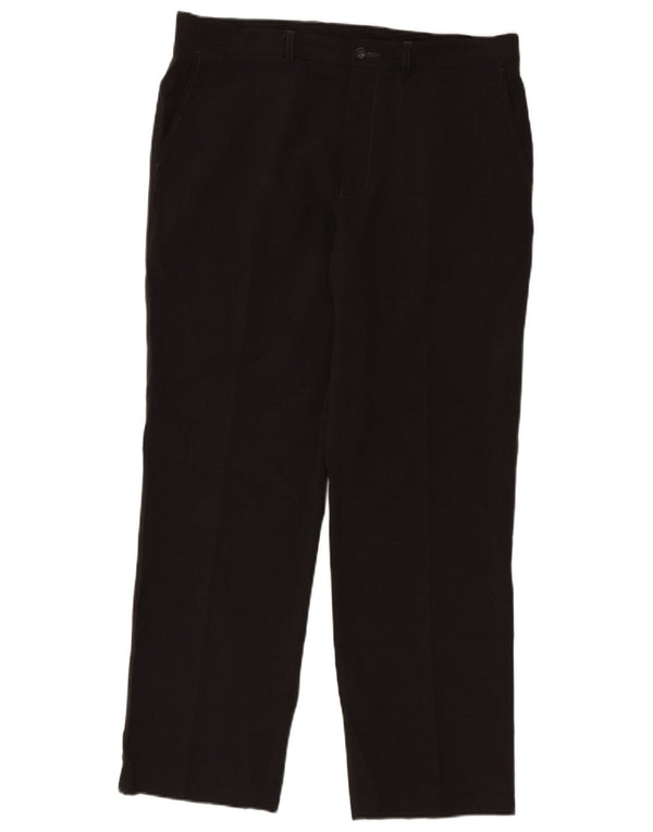 Marks & Spencer Ανδρικό ίσιο παντελόνι Chino W36 L31 Grey Polyester