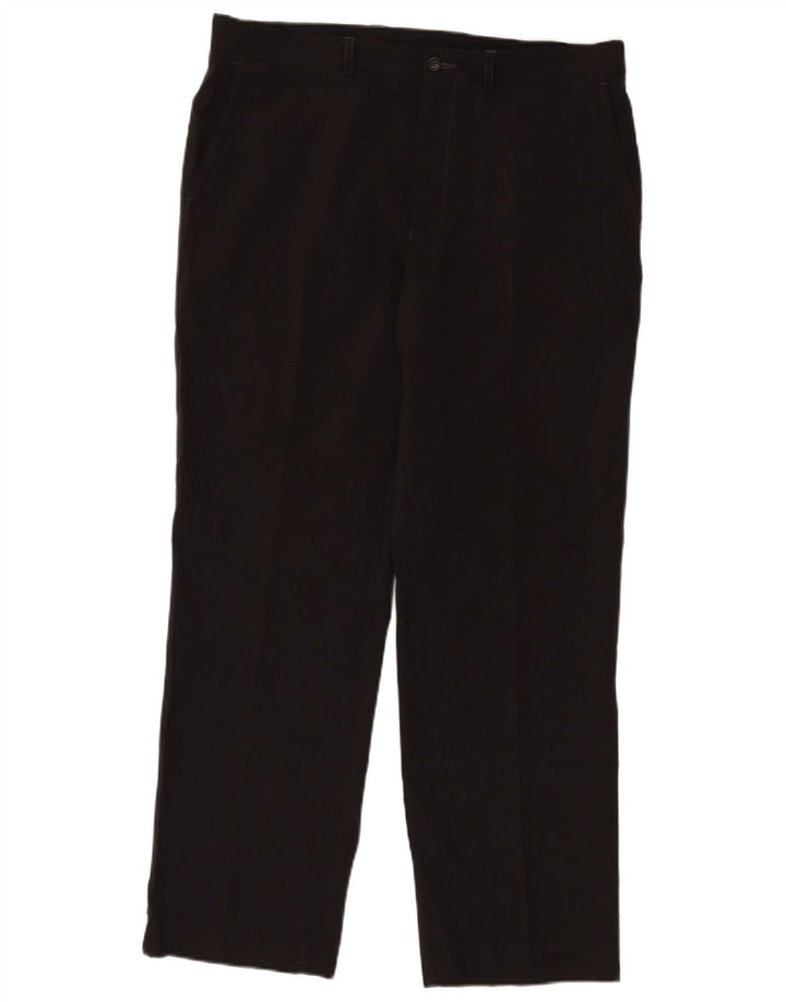 Marks & Spencer Ανδρικό ίσιο παντελόνι Chino W36 L31 Grey Polyester