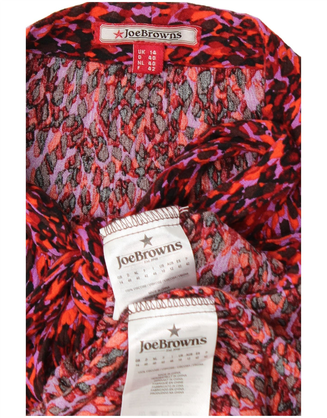 JOE BROWNS Γυναικείο Σετ Φούστας 2 τεμαχίων UK 14 Medium W30 Πολύχρωμο