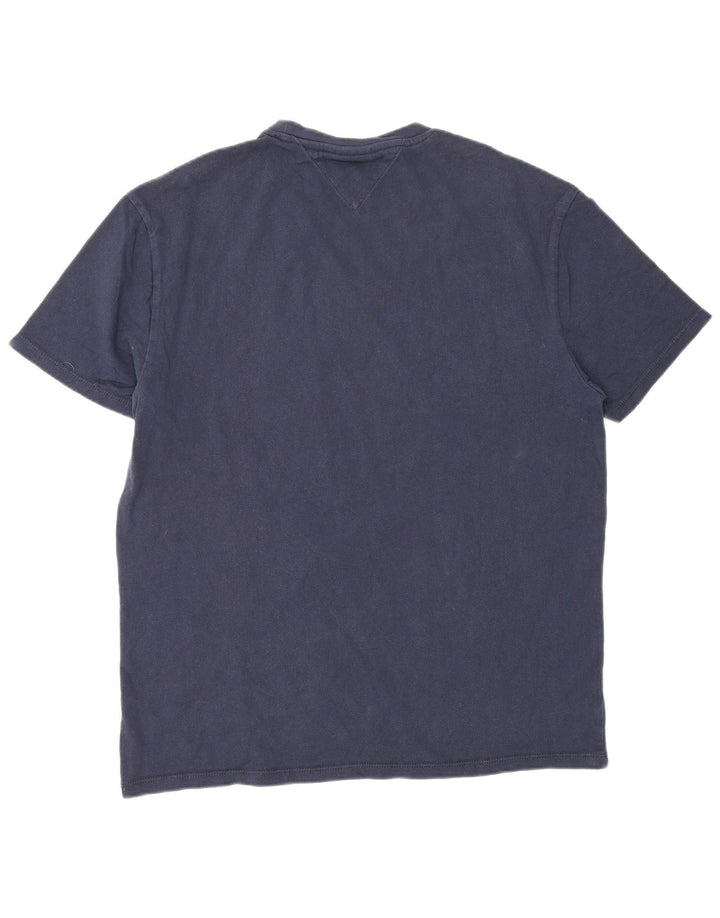 Ανδρικό γραφικό T-Shirt Tommy Hilfiger Top Medium Navy Blue