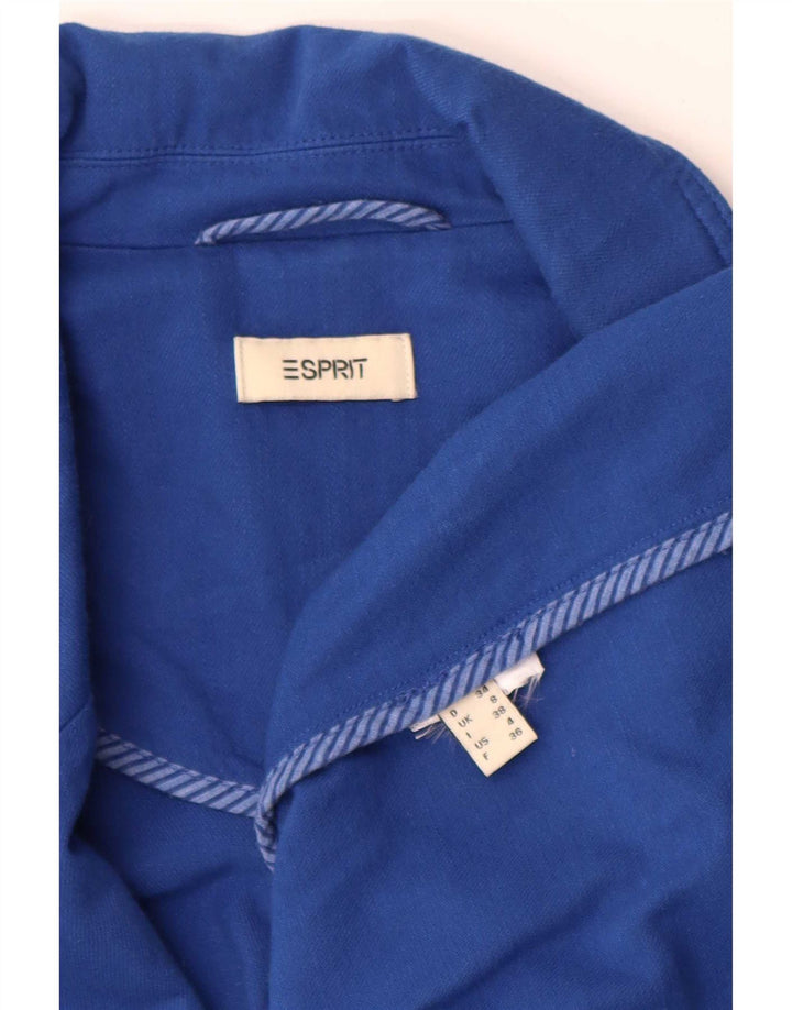 Esprit Γυναικείο Μπουφάν Μπλέιζερ Oversized UK 8 Small Blue