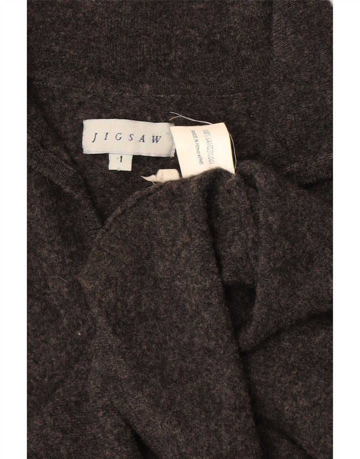 Γυναικείο φόρεμα 3/4 με μανίκια UK 8 Small Lambswool σε γκρι