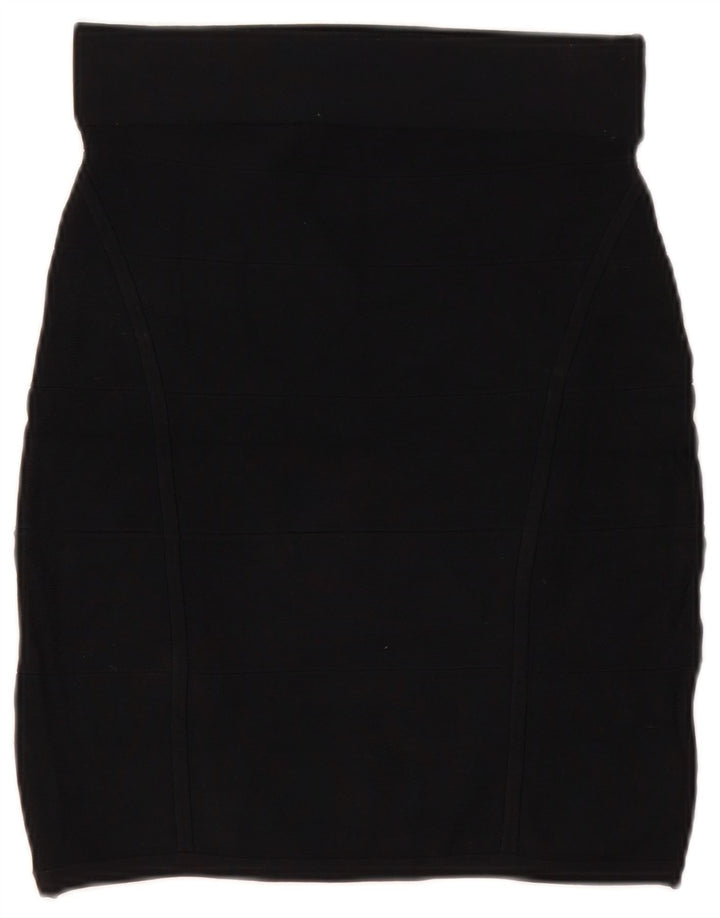 Γυναικεία Pencil Φούστα Oasis UK 12 Medium W28 Black Viscose