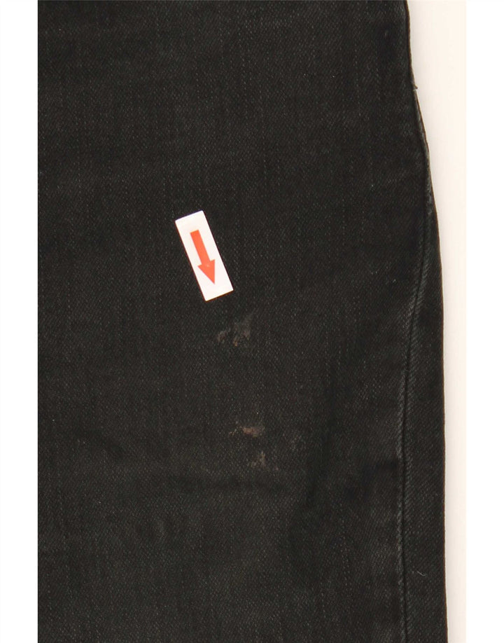 Ανδρικό τζιν Levi's Cropped W36 L25 μαύρο βαμβακερό